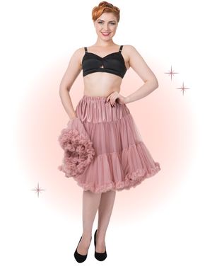 Dusty Pink Starlite Crinoline