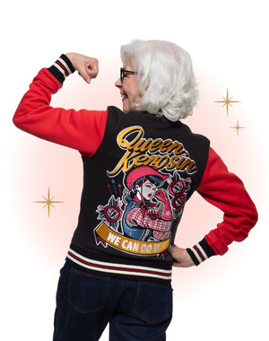 Veste Universitaire We Can Do It Cowgirl Noire