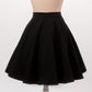 Everyday 50's Black Flared Skirt