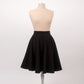 Everyday 50's Black Flared Skirt