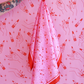 Foulard Vintage With a Twist Rose