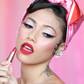 Foulard Vintage With a Twist Rose