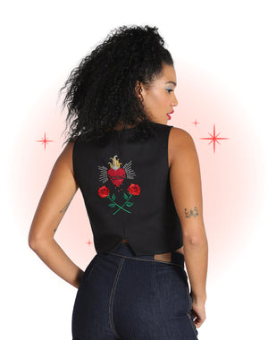 Gilet Viva Maria Noir