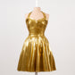 Everyday 50'S Gold Flared Skirt