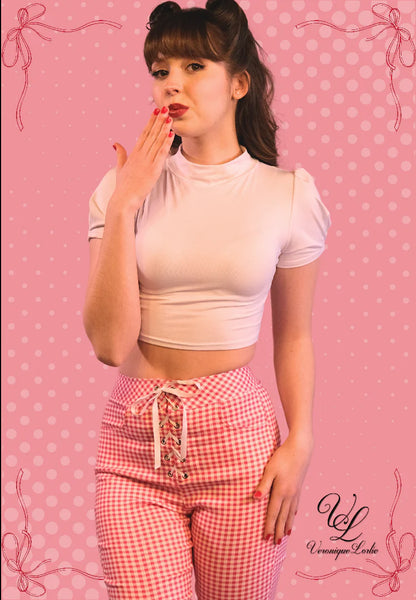 Crop Top Audélie Blanc