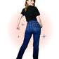 Jeans Monroe Midge Bleu Indigo