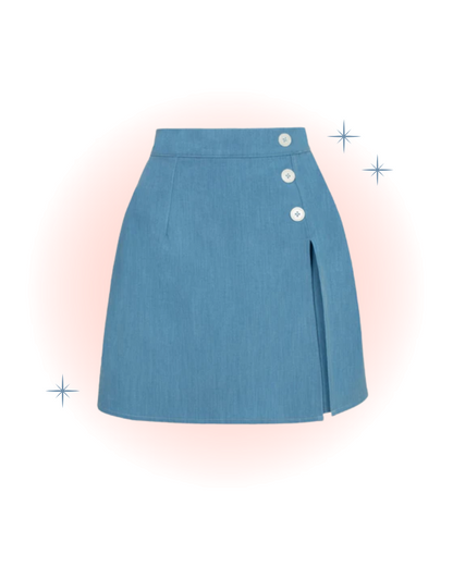 Rylee Blue Culottes