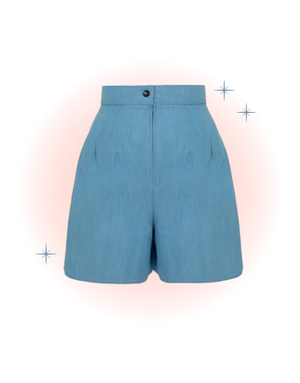 Rylee Blue Culottes