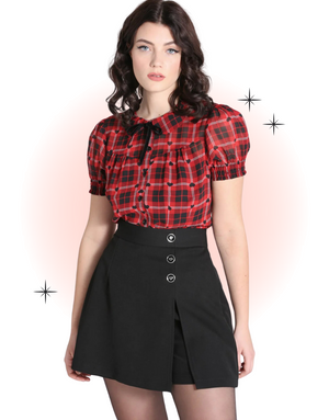 Falda culotte Cooper negra