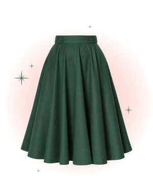 Jupe Di Di Swing Vert Forêt