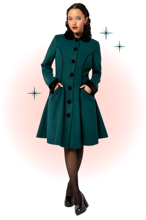 Green Harper Winter Coat (PRE-ORDER AVAILABLE)