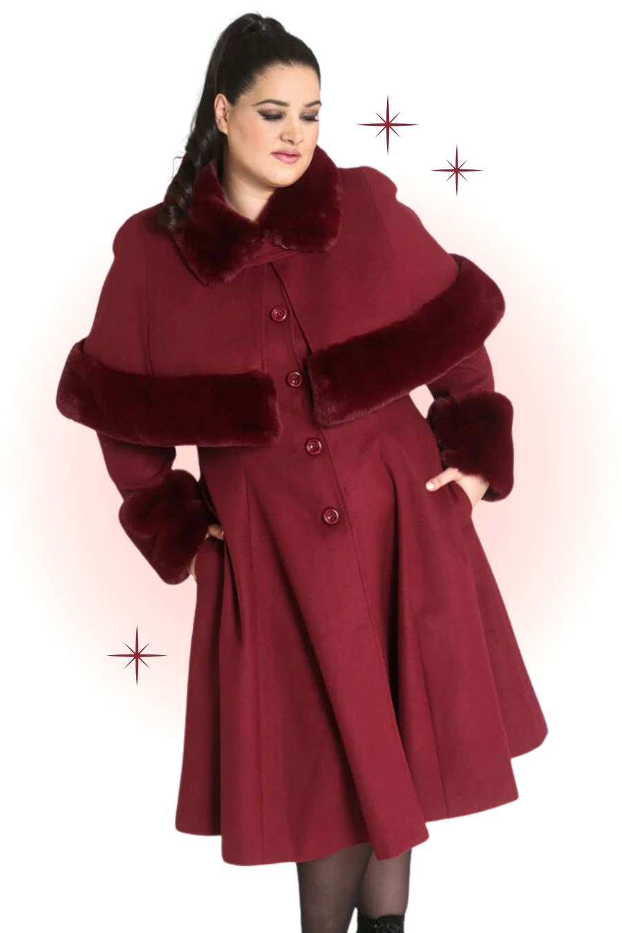Red Capulet Red Wine Capulet Coat