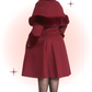 Manteau Capulet Bordeaux  (PRE-COMMANDE DISPONIBLE)