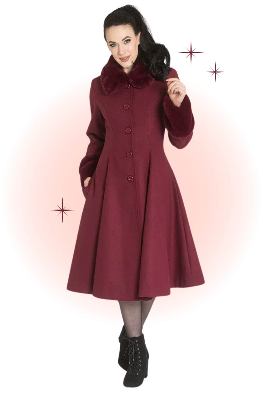 Red Capulet Red Wine Capulet Coat