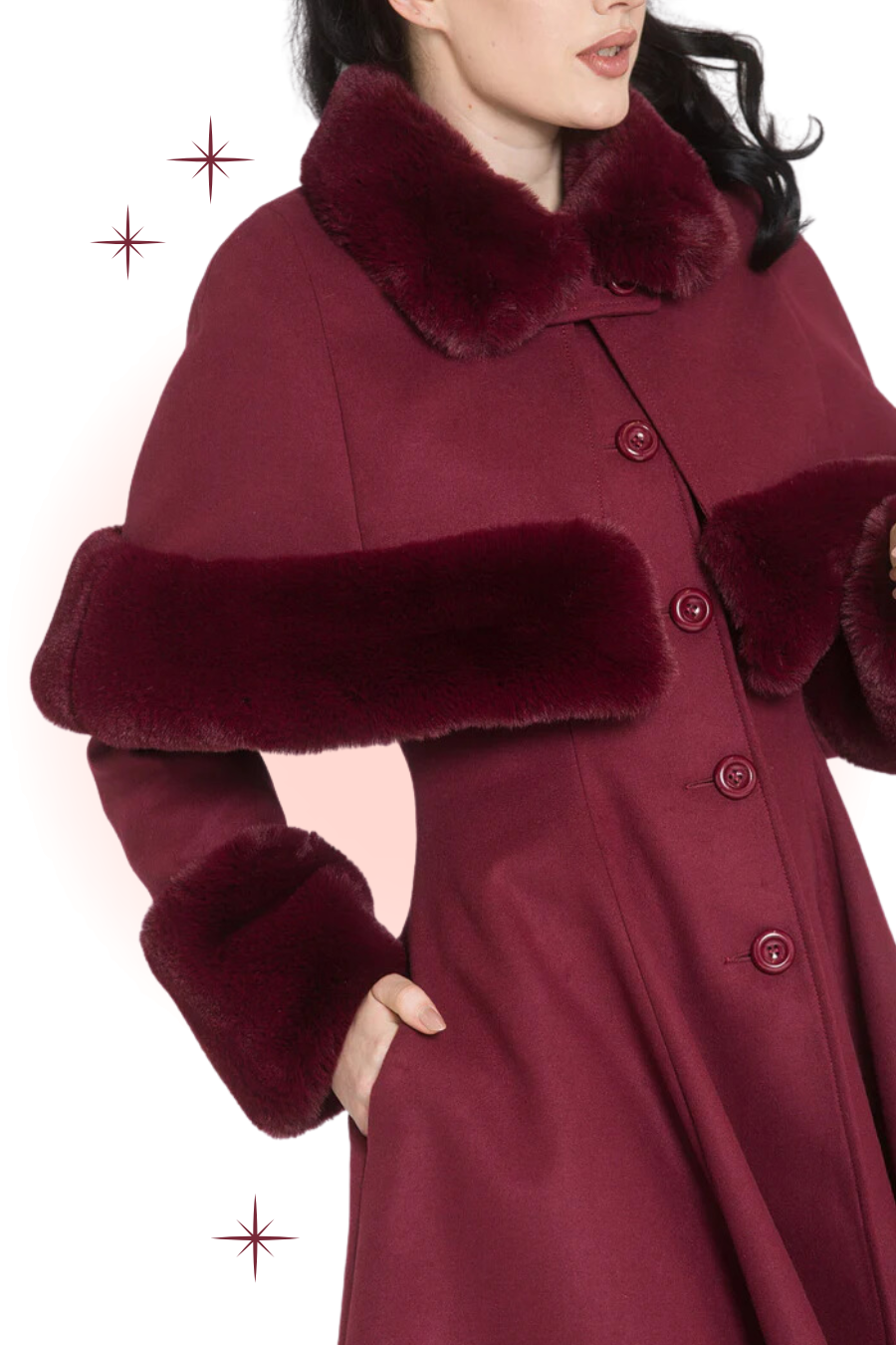 Red Capulet Red Wine Capulet Coat