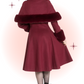 Manteau Capulet Bordeaux  (PRE-COMMANDE DISPONIBLE)