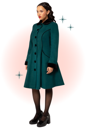 Green Harper Winter Coat (PRE-ORDER AVAILABLE)