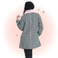 Manteau Milo Noir Et Blanc
