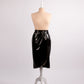 PRE-ORDER Marie Fitted Glamour Obscure Black Skirt