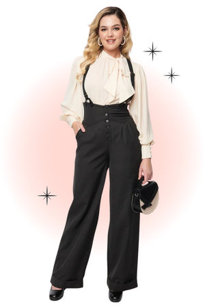Thelma Black Trousers