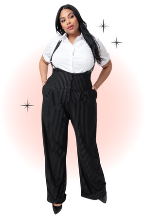 Thelma Black and White Pants