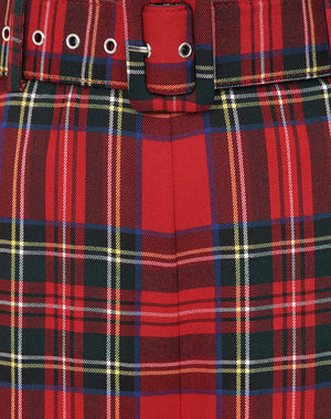 Pantalon Joanna 40's Christmas Rouge