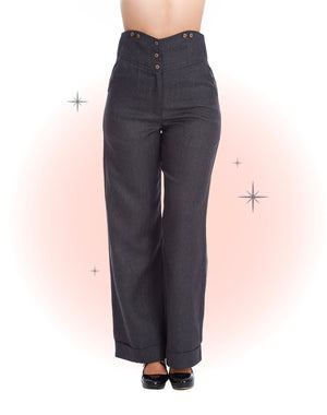 Pantalon Sassy Gris