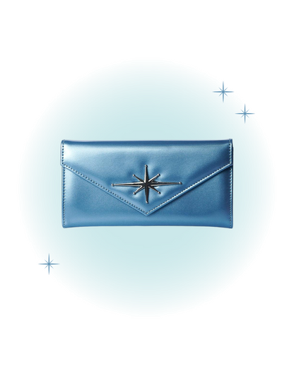 Dance The Night Away Blue Wallet