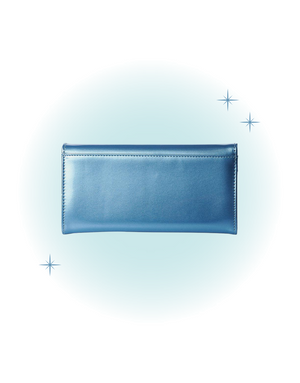 Porte-Feuille lustrée bleu étoile - Dance The Night Away