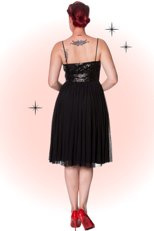 Robe Rétro Love Noir