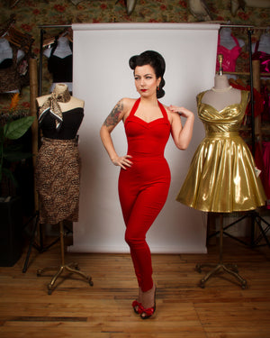 Pantalon Cry Baby Rouge