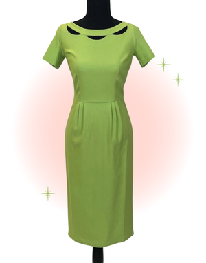 Connie Green Fitted Dress