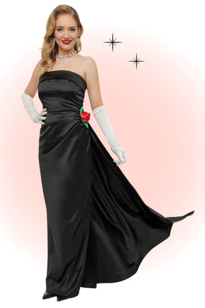 Robe De Soirée Enchanted Noire