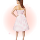 Bobbie Vichy Pink Flared Dress