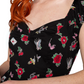 Robe Évasée Carlotta Noire