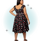 Robe Évasée Carlotta Noire