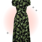 Robe Évasée Gaïa Noire