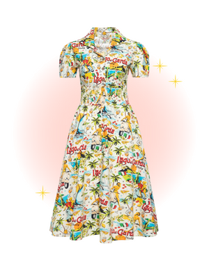 Lago di Garda Flared Dress