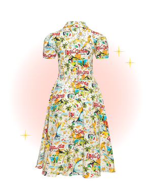 Lago di Garda Flared Dress