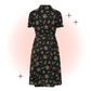Star Jules Black Flared Dress