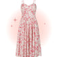 Robe Jeanie Tea Floral Crème