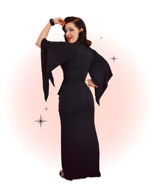 Robe Maxi Cascade Dream Pake Muu Noir