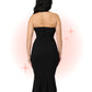 Robe Ajustée Licou Sirène Noire