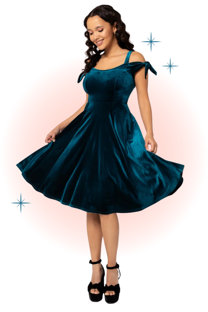 Carrie Turquoise Dress