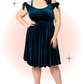 Vestido Carrie Turquesa