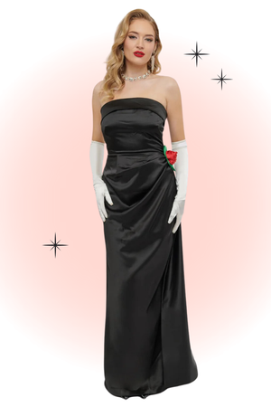 Robe De Soirée Enchanted Noire