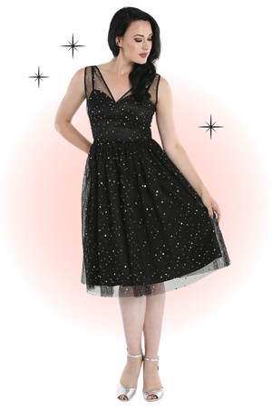 Black 50's Infinity Dress
