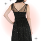Vestido negro años 50 Infinity