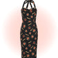 Rhona True Love Black Halter Dress