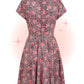 Robe Lola Cerise Leopard Rose
